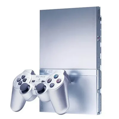 خرید PS2 Slim نقره‌ای استوک