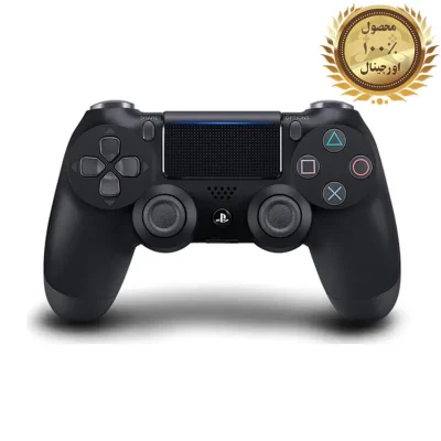خرید دسته PS4 فابریک اورجینال مشکی آکبند