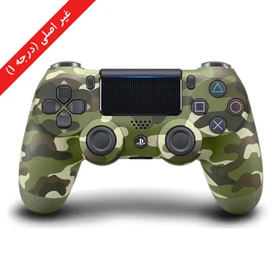 خرید دسته PS4 غیر اصلی درجه ۱ طرح استتار سبز آکبند