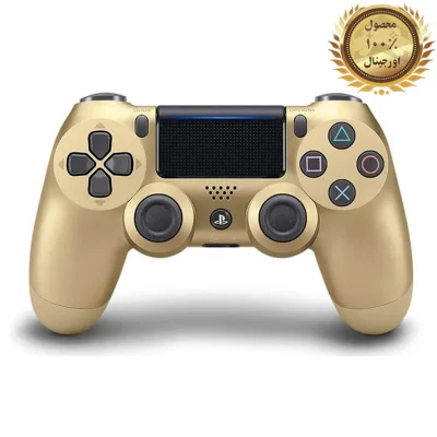 خرید دسته PS4 اورجینال طلایی آکبند