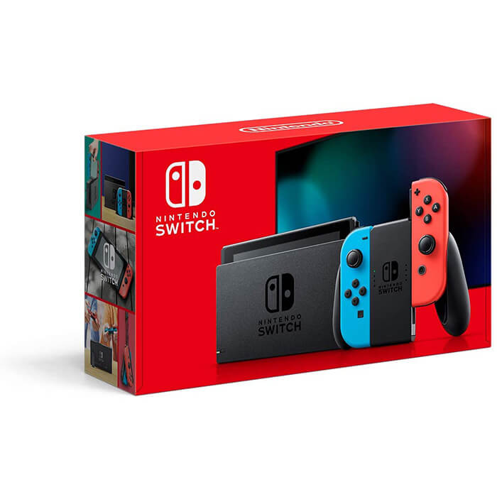خرید اینترنتی Nintendo Switch with Neon Blue and Neon Red Joy‑Con