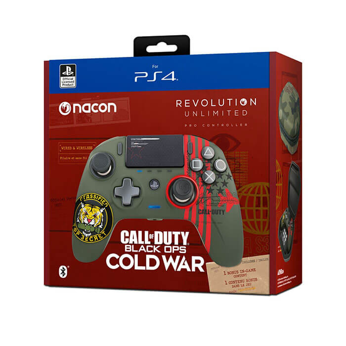 کنترلر (دسته) Nacon Revolution Unlimited Pro طرح call of duty cold war مخصوص PS4 و PC | آکبند