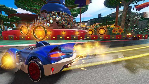اسکرین شات از محیط بازی Team Sonic Racing برای نینتندو سوییچ