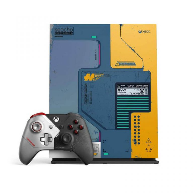 خرید XBOX ONE X باندل cyberpunk 2077 حافظه 1 ترابایت - استوک