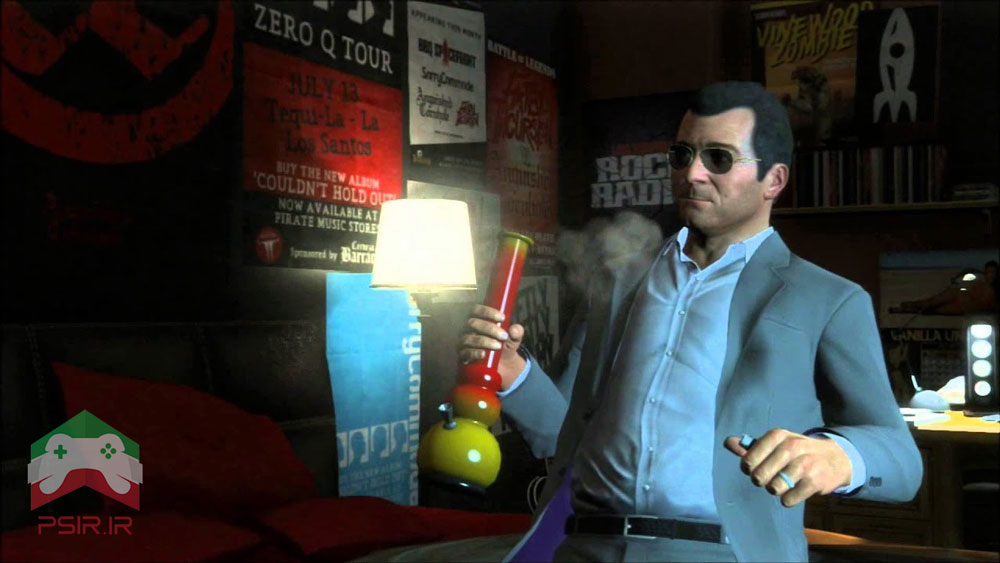 استفاده از مواد مخدر در بازی Grand Theft Auto V