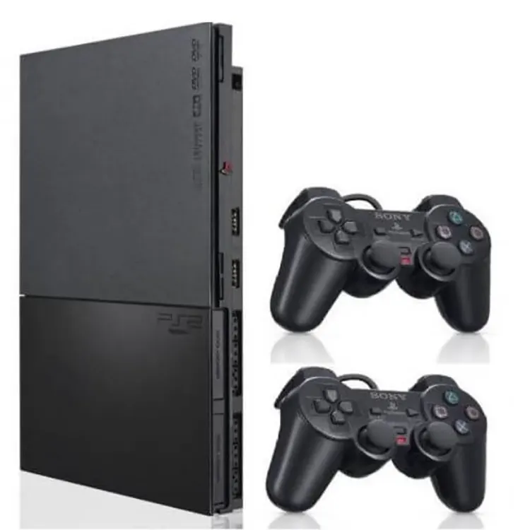 خرید PS2 Slim کپی خور فول بازی دو دسته استوک
