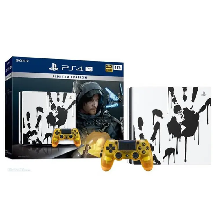 playstation-4-pro-death-stranding-new خرید PlayStation 4 Pro باندل Death Stranding آکبند