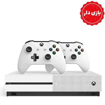 Xbox One S 500GB دو دسته بازی دار استوک