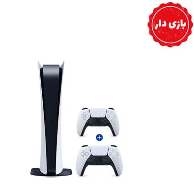 خرید PS5 دیجیتال دو دسته بازی دار استوک
