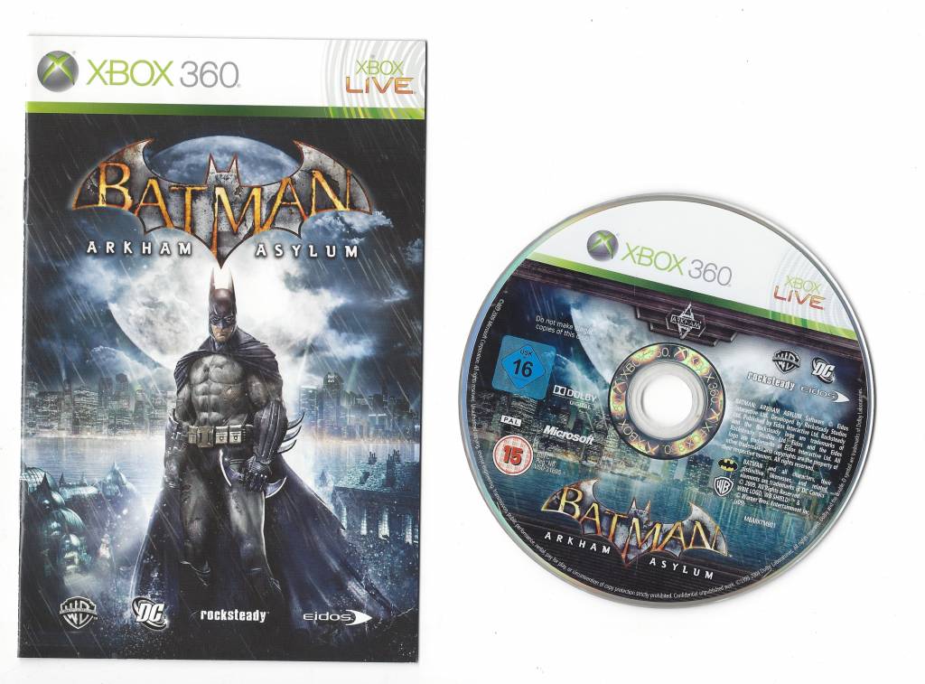 بازی Batman: Arkham Asylum برای ایکس باکس 360