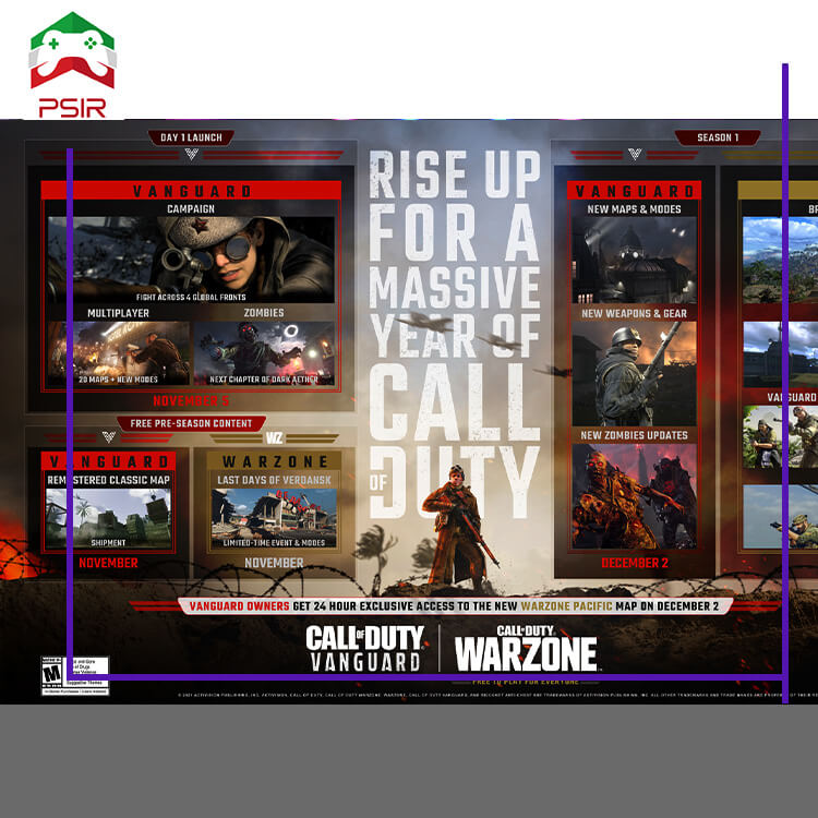 از رویداد های عنوان Call Of Duty Vanguard رونمایی شد