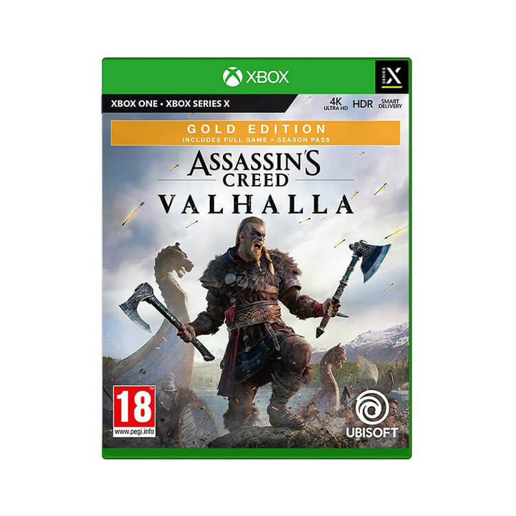 بازی Assassin’s Creed Valhalla Gold Edition برای Xbox Series X آکبند