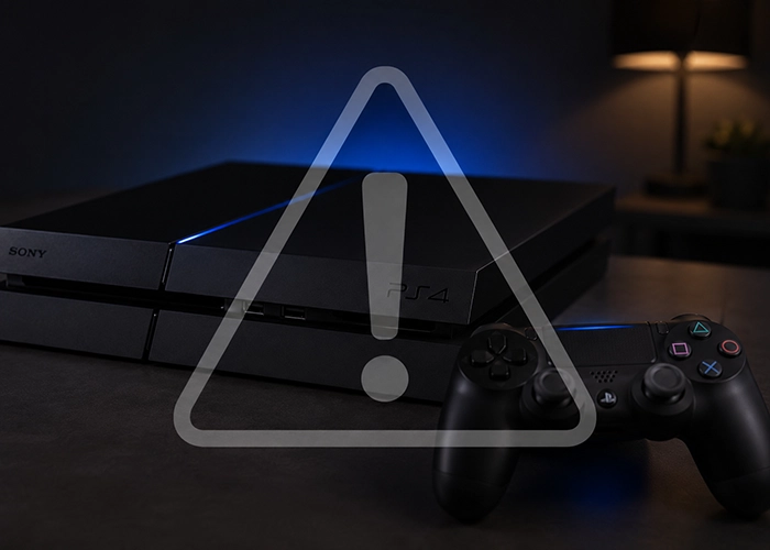 ارورها و خطاهای PS4