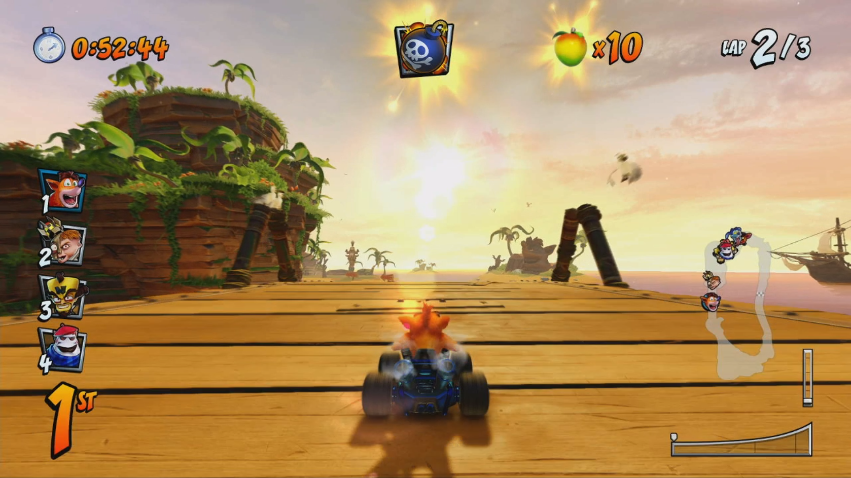 خرید دیسک Crash Team Racing Nitro-Fueled کارکرده نسخه PS4
