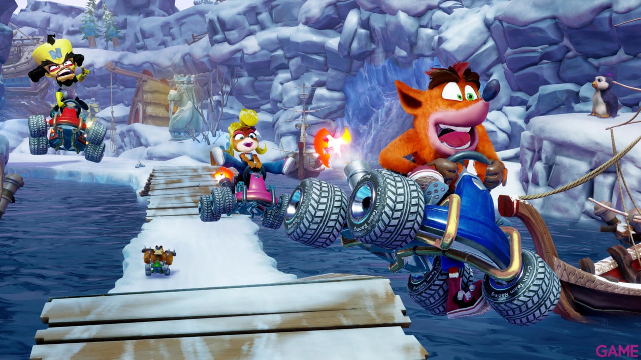 خرید دیسک Crash Team Racing Nitro-Fueled کارکرده نسخه PS4