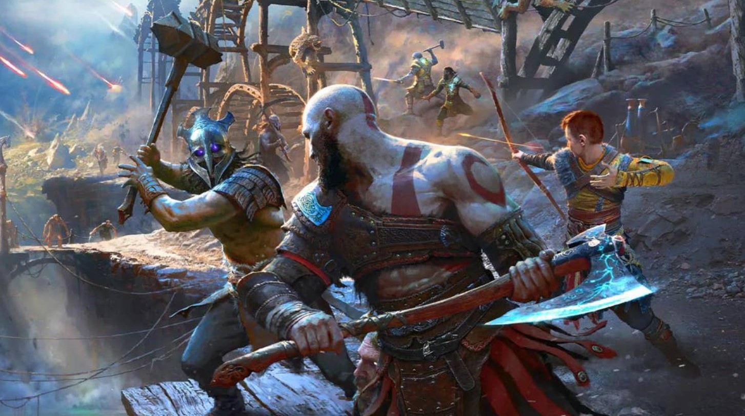 خرید دیسک God of War Ragnarok کارکرده نسخه PS4