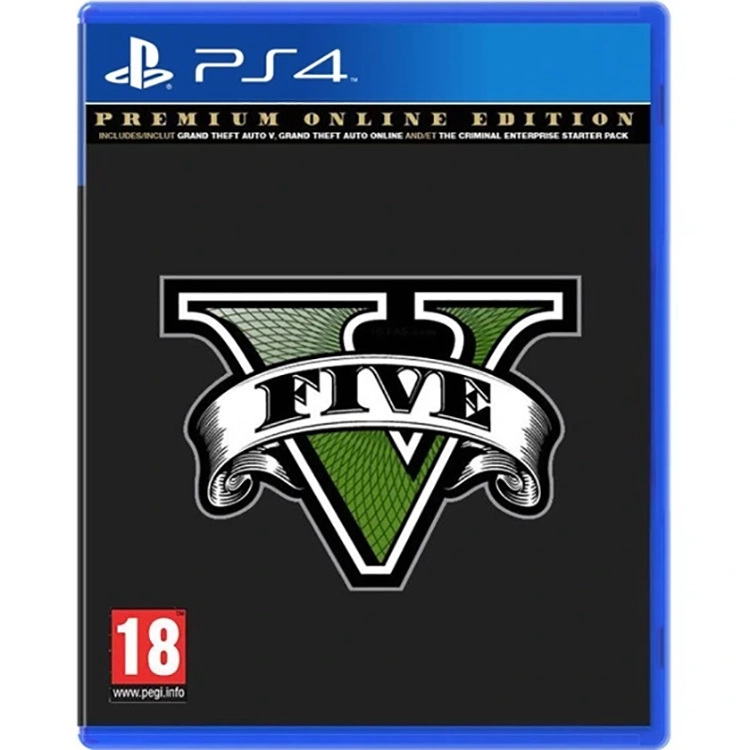 gtav-ps4-stock بازی Grand Theft Auto V کارکرده نسخه PS4