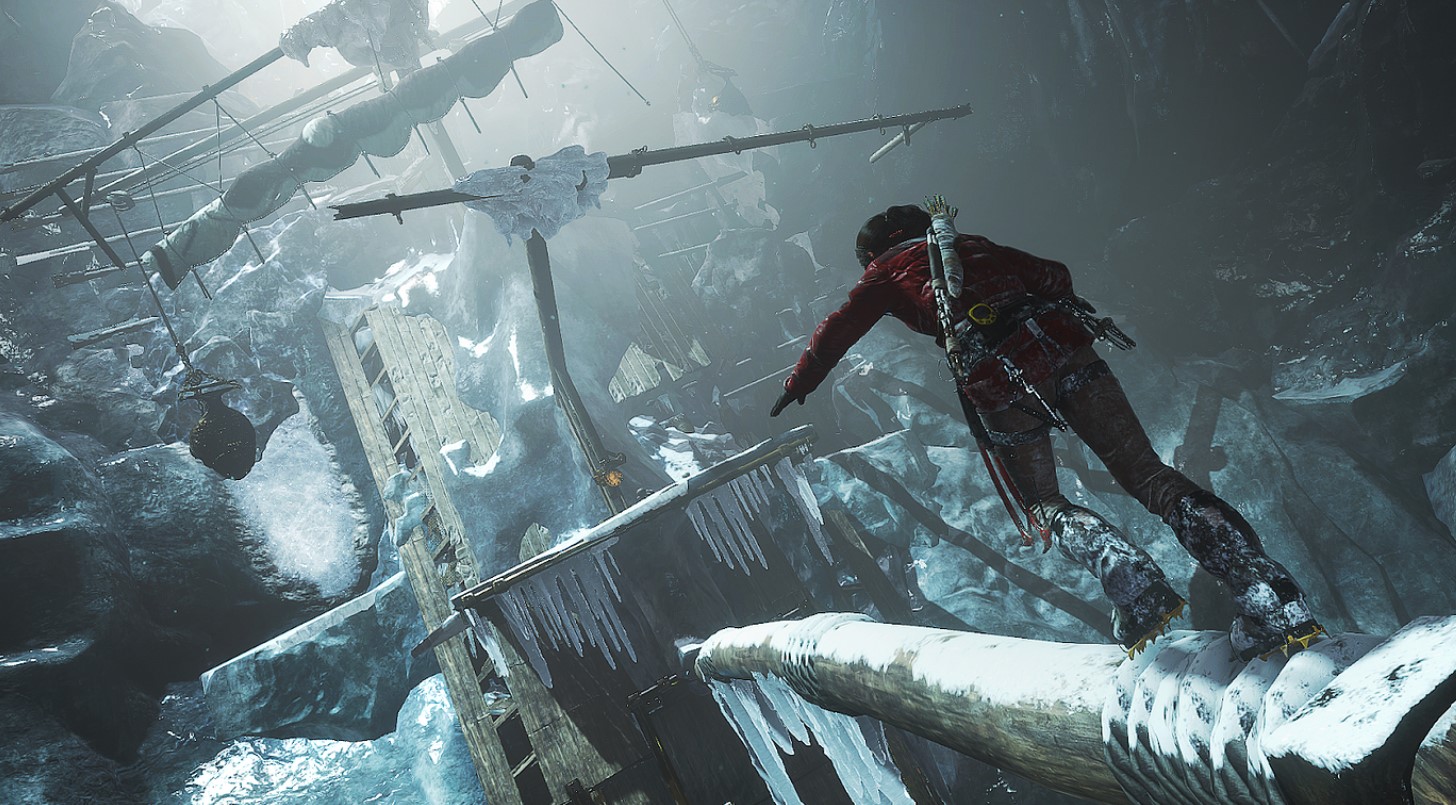 خرید دیسک آرت بوک Rise of the Tomb Raider کارکرده نسخه PS4