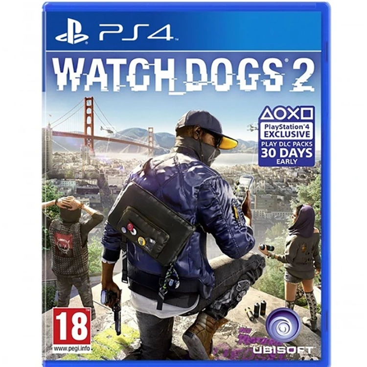watch-dogs2-ps4-stock خرید بازی Watch Dogs 2 کارکرده نسخه PS4
