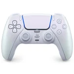 دسته PS5 سفید مرواریدی کروم