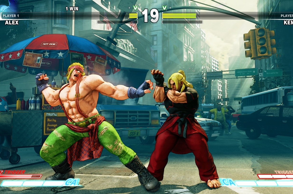 خرید بازی Street Fighter V کارکرده نسخه PS4