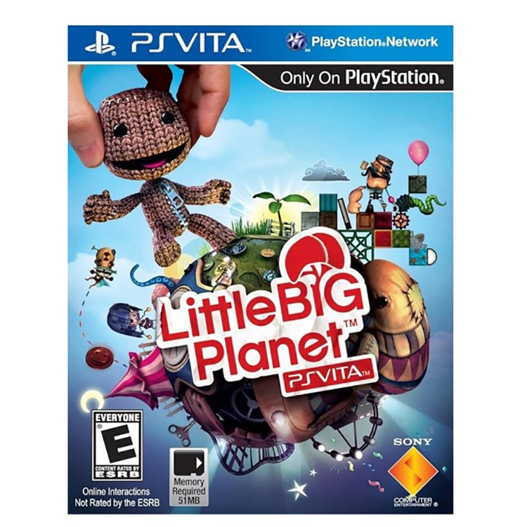 littlebigplanet-psvita-stock کارتریج LittleBigPlanet کارکرده نسخه PS Vita