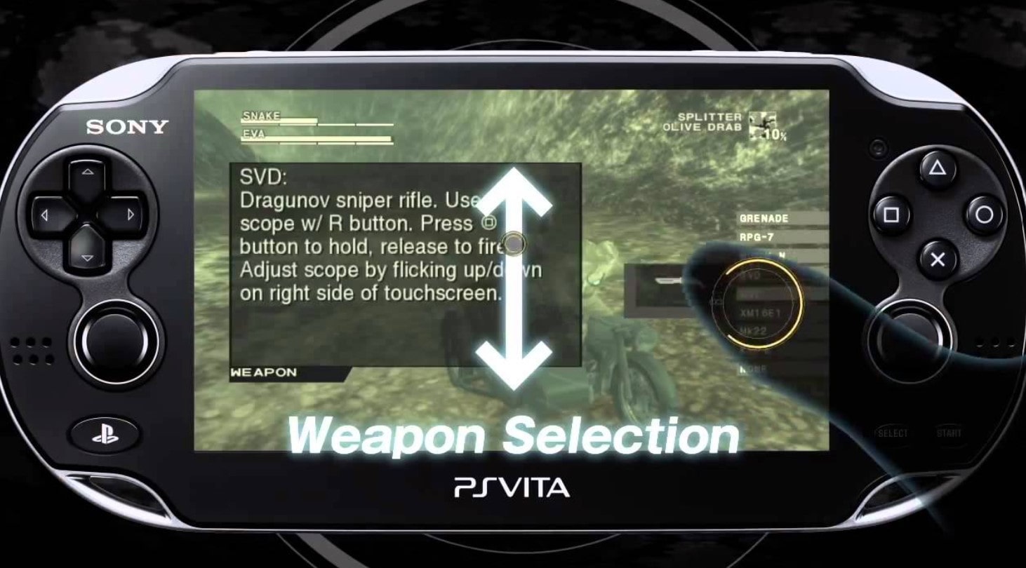 خرید کارتریج Metal Gear Solid HD Collection کارکرده نسخه PS Vita