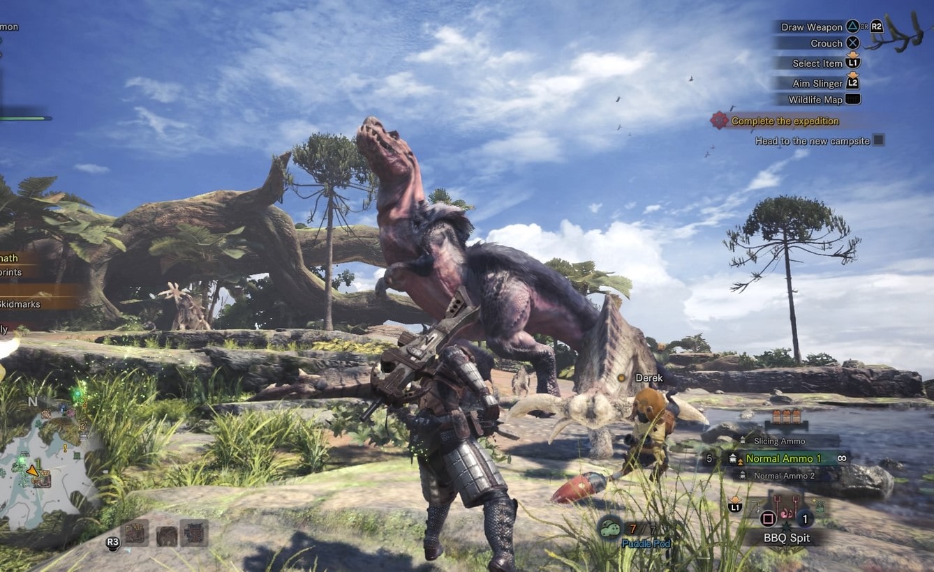 خرید بازی Monster Hunter World کارکرده نسخه PS4
