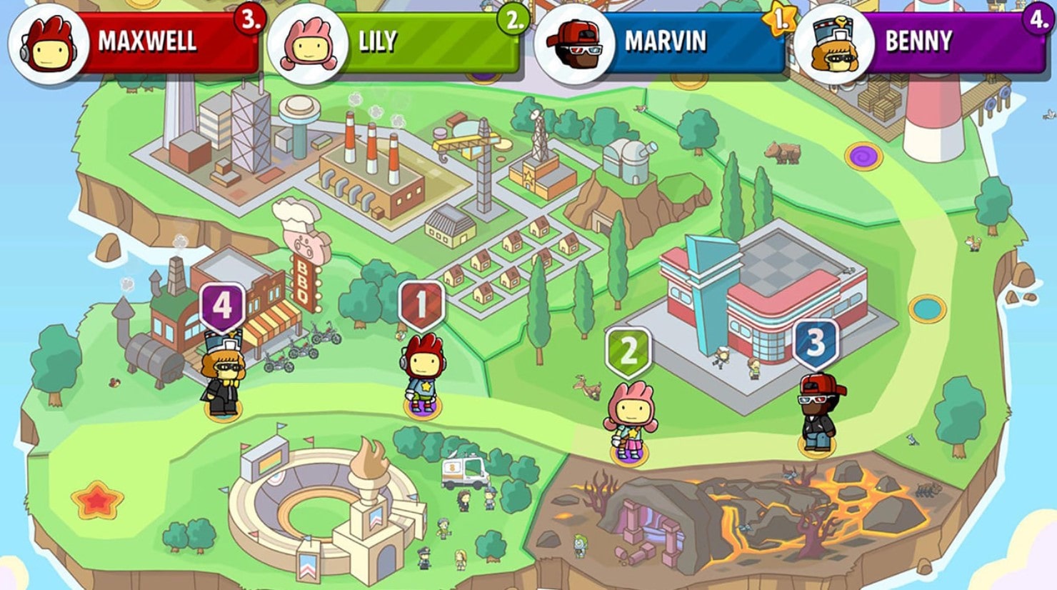 خرید بازی Scribblenauts Showdown کارکرده نسخه PS4