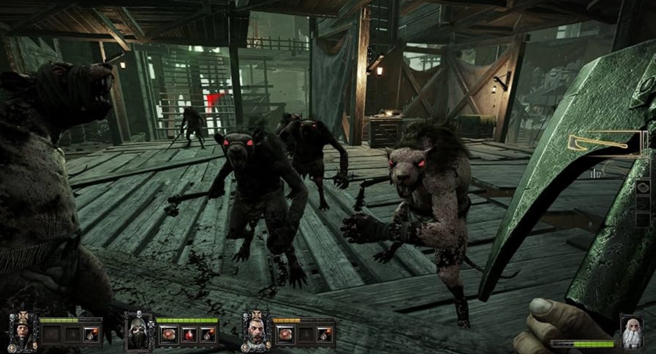 خرید بازی Warhammer End Times Vermintide آکبند نسخه PS4