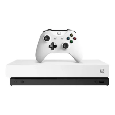 Xbox One X آکبند یک ترابایت سفید
