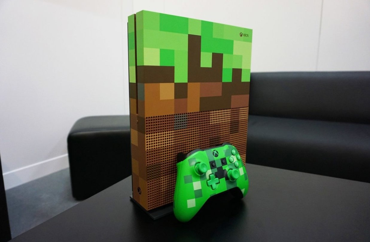 خرید Xbox One S ظرفیت یک ترابایت باندل بازی Minecraft - آکبند