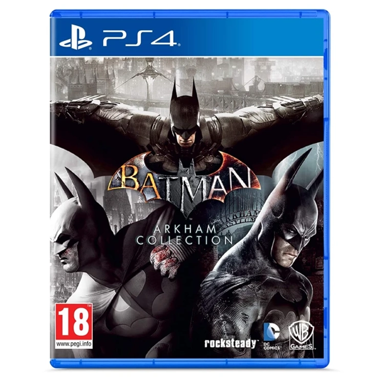 batman-arkham-collection-ps4-stock بازی Batman Arkham Collection کارکرده نسخه PS4