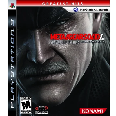 بازی Metal Gear Solid 4: Guns of the Patriots کارکرده نسخه PS3
