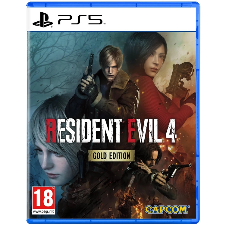 re4-remake-gold-edition-ps5-stock بازی Resident Evil 4 Remake Gold Edition کارکرده نسخه PS5