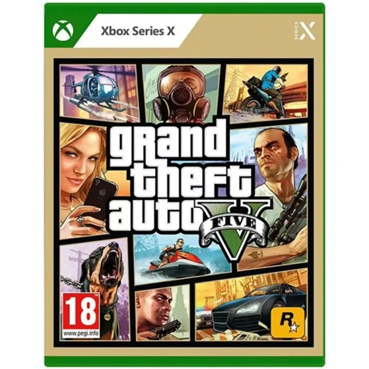 بازی Grand Theft Auto V کارکرده نسخه Xbox Series X