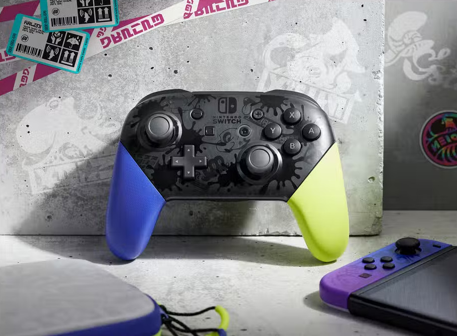 خرید کنترلر پرو نینتندو سوییچ باندل Splatoon 3 - استوک