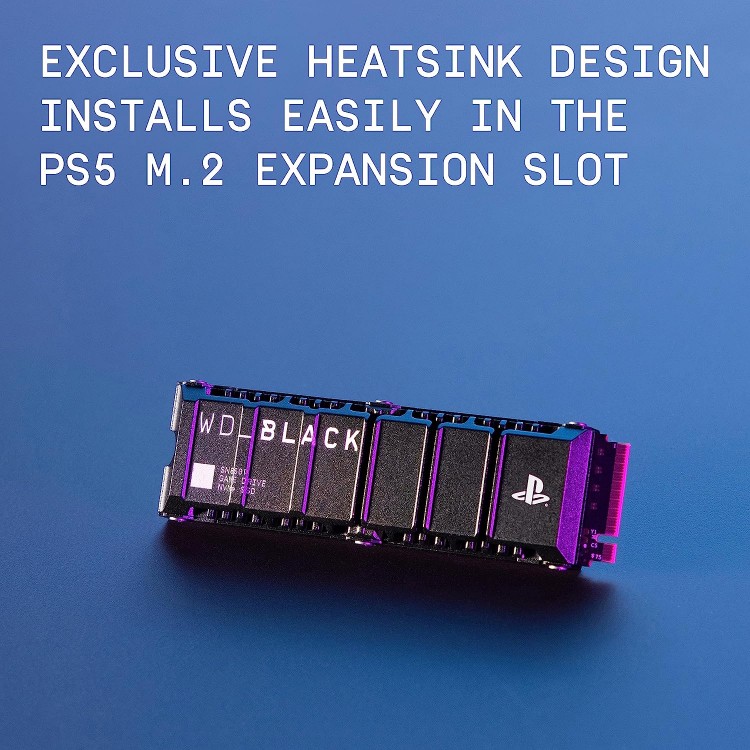 خرید حافظه اس اس دی WD_BLACK SN850X مناسب PS5 - ظرفیت یک ترابایت
