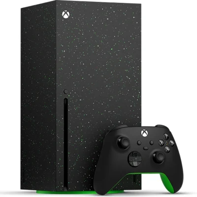 Xbox Series X استوک نسخه Black Galaxy حافظه دو ترابایت