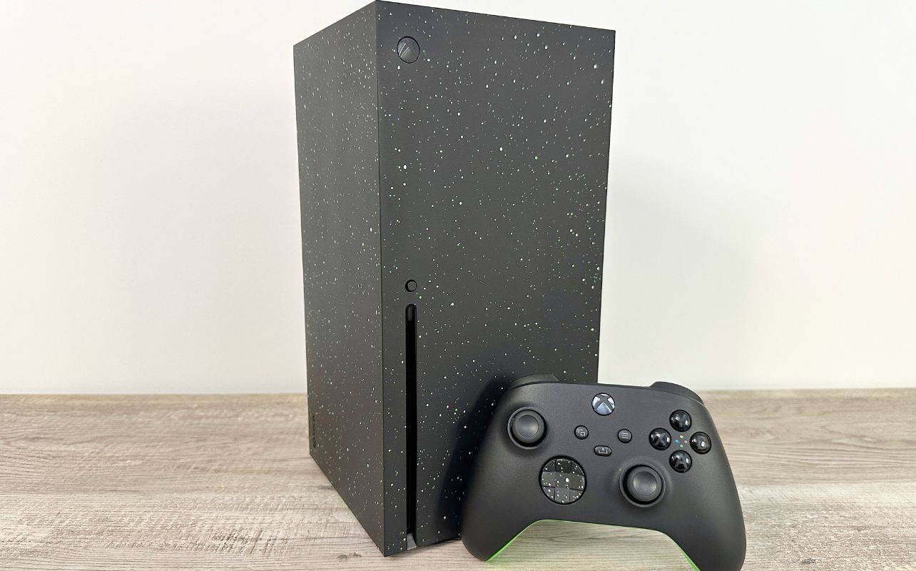 خرید Xbox Series X استوک - نسخه Black Galaxy حافظه دو ترابایت