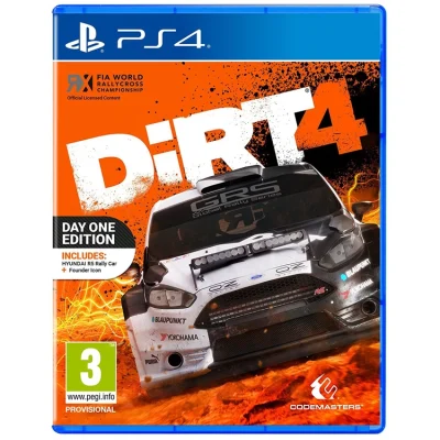 بازی Dirt 4 کارکرده نسخه PS4