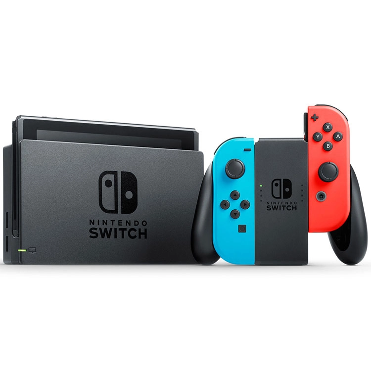 Nintendo Switch کپی خور رم 128 گیگ قرمز آبی استوک