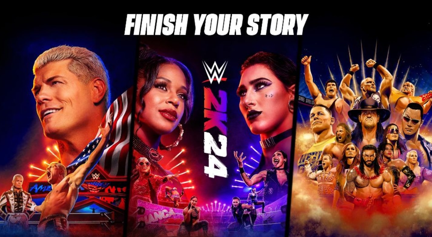 خرید بازی WWE 2K24 کارکرده نسخه PS5
