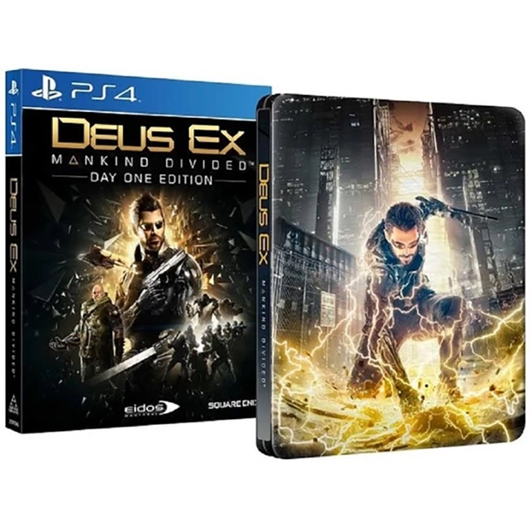 deus-ex-mankind-divided-steelbook-edition-ps4-new بازی Deus Ex: Mankind Divided آکبند نسخه PS4 استیل بوک