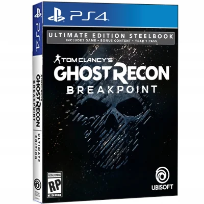 بازی Ghost Recon: Breakpoint استیل بوک کارکرده PS4