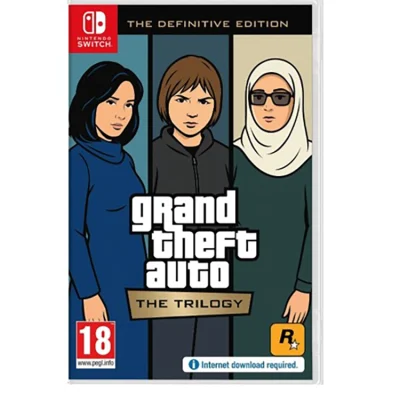 بازی Grand Theft Auto: The Trilogy کارکرده نسخه Nintendo Switch
