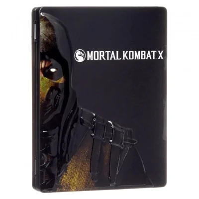 بازی Mortal Kombat X استیل بوک کارکرده نسخه PS4