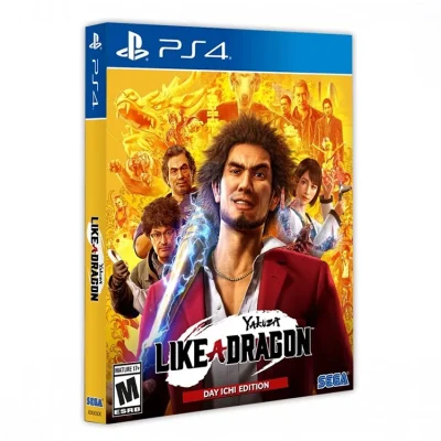 بازی Yakuza: Like a Dragon استیل بوک نسخه PS4 کارکرده