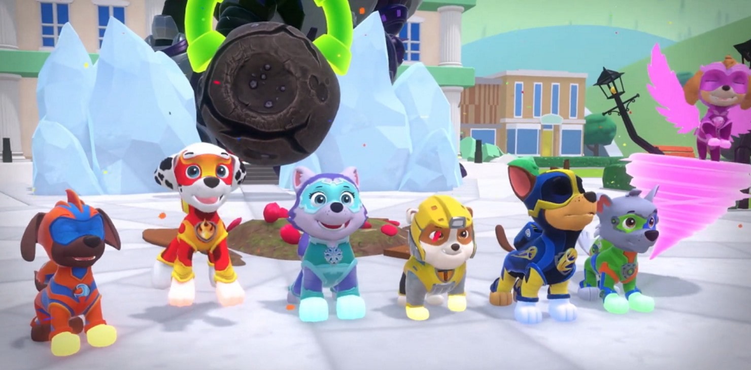 خرید بازی Paw Patrol Mighty Pups Adventure Bay کارکرده نسخه PS5