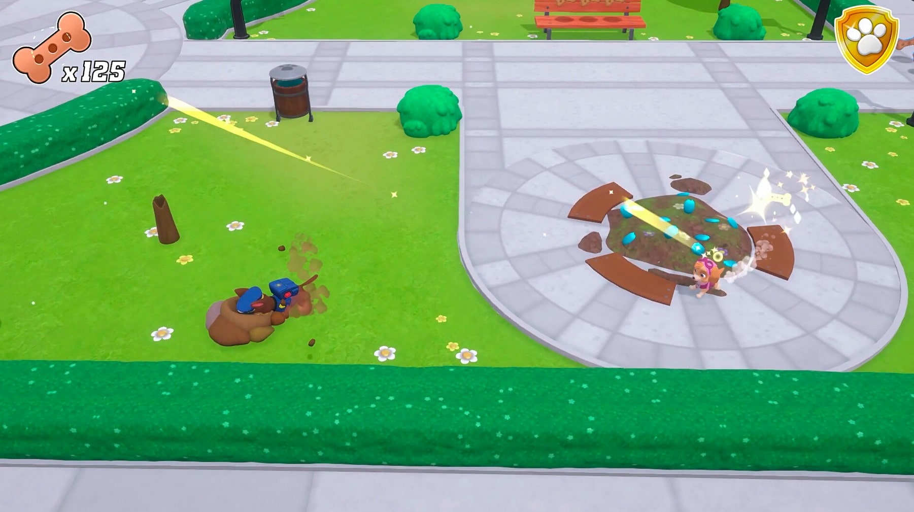 خرید بازی Paw Patrol Mighty Pups Adventure Bay کارکرده نسخه PS5